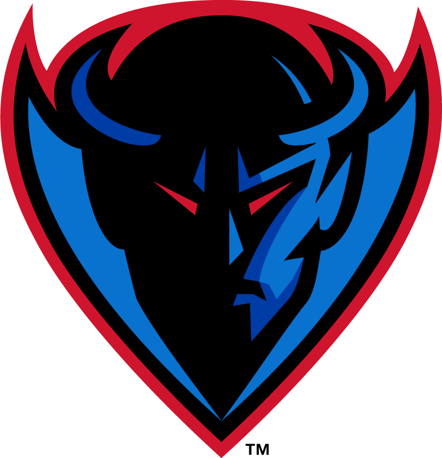 DePaul Blue Demons 2021-Pres Primary Logo diy DTF decal sticker